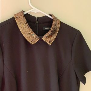 Ivanka Trump Cocktail Dress with Collar